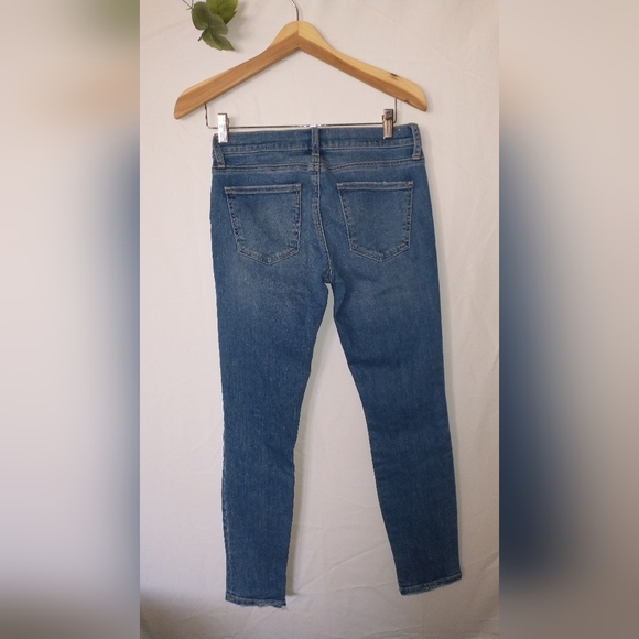 Anthropologie Current Elliott Women's Blue Jeans Skinny Size 26 - Picture 4 of 4